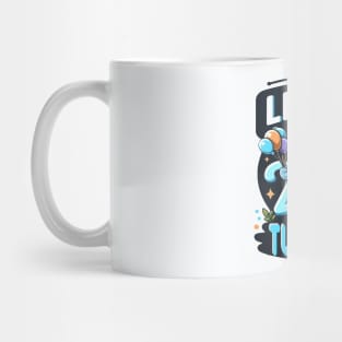 "Yeti's 23rd Birthday Bash" - Festive Cartoon Celebration Design Mug